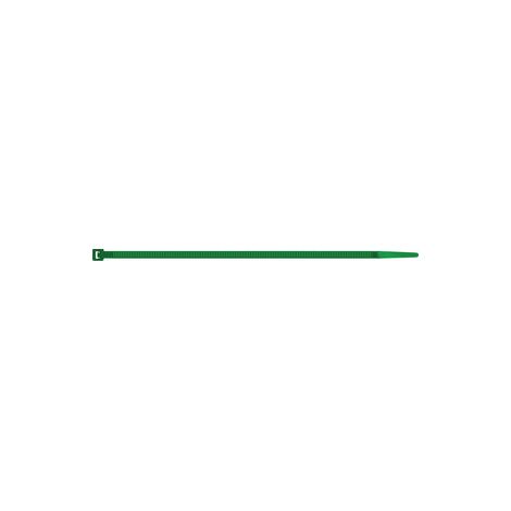 FASCETTA CABLAGGIO VERDE NYLON 3,5X200 MM 100 PZ- ITW CONSTRUCTION PRODUCTS ITALY- 1,0 confezione