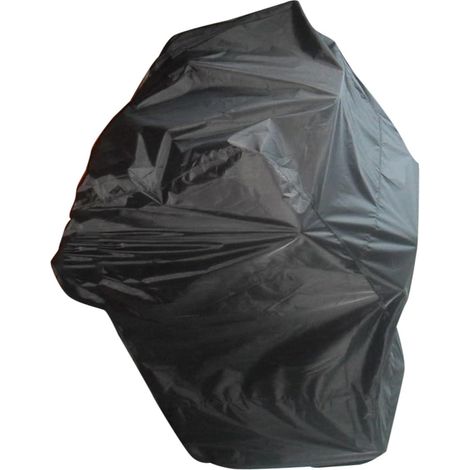 Rasentraktorabdeckung aus 210D Oxford-Gewebe, Schwarz, 220 x 106 x 98 cm, wasserdicht und UV-beständig, Schutz für Rasen und Garten im Freien, Regenschutz