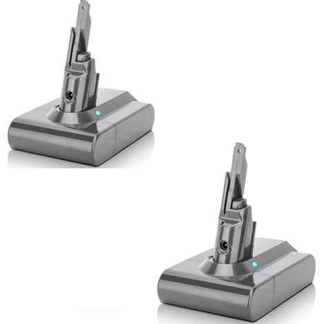 2×Batterie de Rechange 21.6V 6400mAh pour aspirateur Dyson V7 Fluffy V7 Animal V7 Trigger V7 Motorhead Pro V7 Mattress V7 Aspirateur à Main sans Fil