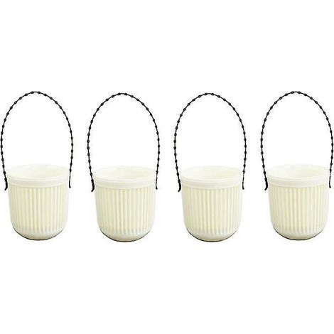 4 pots suspendus pour cactus
