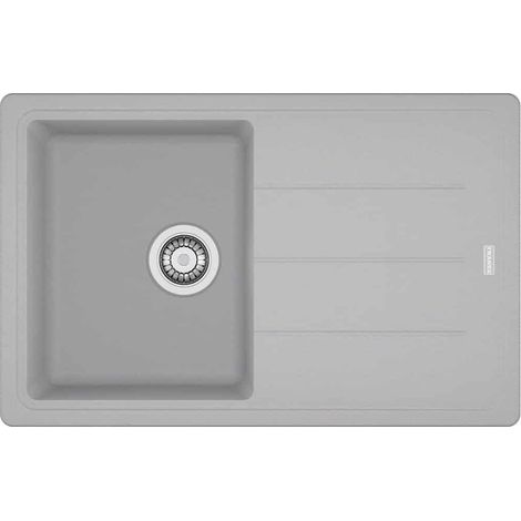 Evier Franke Basis Fragranit+ BFG611-78 - Platinum (1/2)