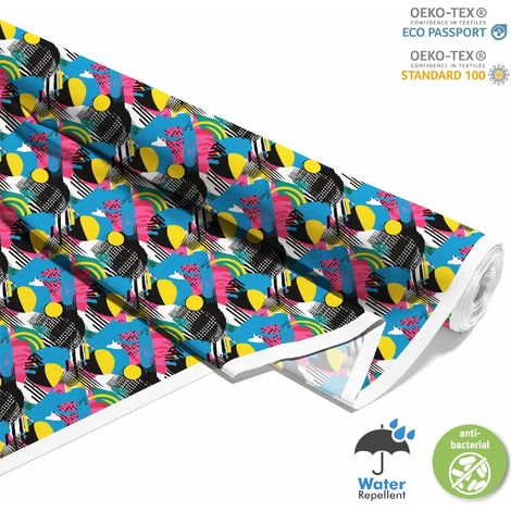 TESSUTI DECORATIVI PER ESTERNI OXFORD - Motivo Geometrico I DX3198 (1/5)