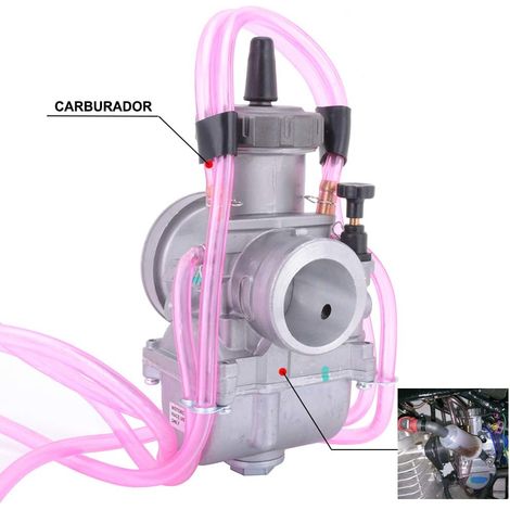 Carburateur Moto 38mm, Carburateur Universel Tube De Carburant Remplacement pour Moto ATV, UTV, Scooter (1/5)