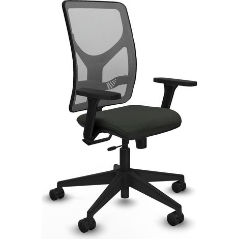 Bürostuhl piqueras y crespo Motilla schwarz verstellbare Armlehnen (1/2)