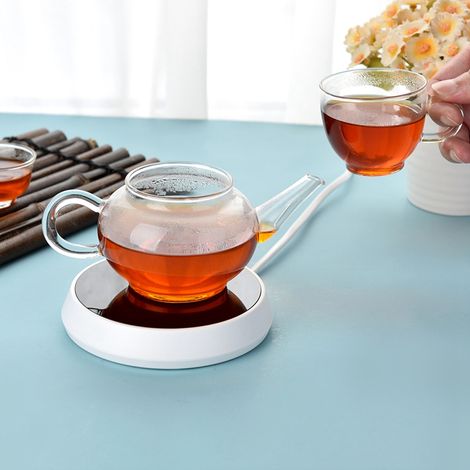 Chauffe-tasse électrique de bureau, coussin chauffant pour café, thé et lait, prise UE 220 V (1/5)