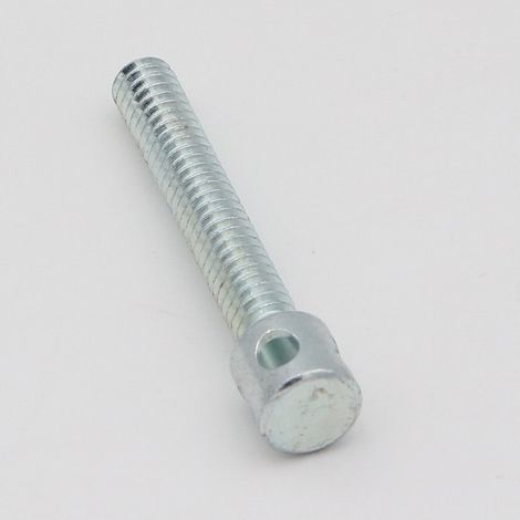 Vis d assemblage lit Acier zingué M7X50 Tête 4TRO-1 pièce