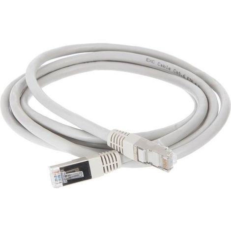 Câble RJ45 cat.6 blindé FTP 2 m 2m (1/3)
