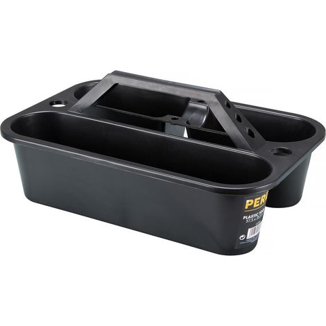 Perel OTTP1 pieza pequeña y caja de herramientas Plástico Negro (1/2)