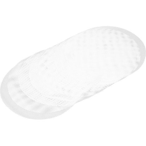 10 Pieces Silicone Steamer Liners, Reusable Non-Stick Steamer Mats for Dumplings and Buns with Baking Pad, Silicone Liners (1/5)