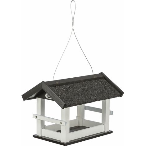 natura Futterhaus z.Aufhängen Kiefernholz 36x25x25cm sw/ws
