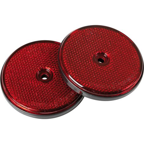 Catarifrangenti rotondi - Ø 65 mm - Rosso (1/2)
