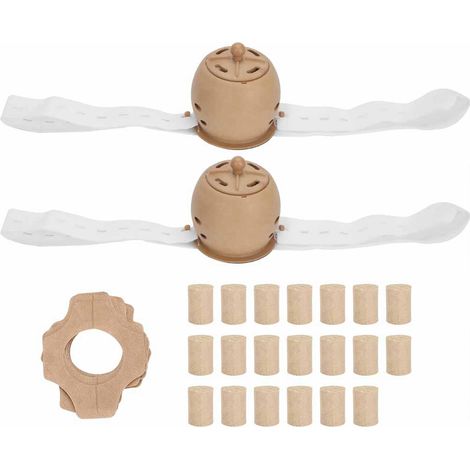 Boîte de moxibustion portable professionnelle, appareil de thérapie par moxa à domicile avec cône de moxa (1/5)
