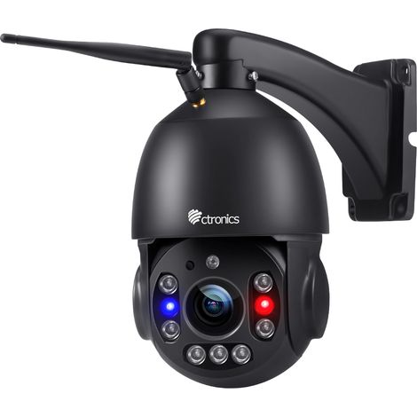 Caméra de surveillance extérieure 5MP – Vision nocturne 150m – Zoom 30X – Rotation 355° – Alarme sonore – Audio bidirectionnel IP66 - ZOOM 5 MP (1/5)