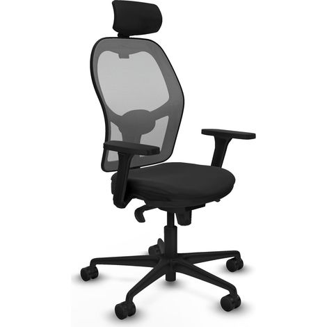 Bürostuhl piqueras y crespo Jorquera schwarz verstellbare Armlehnen