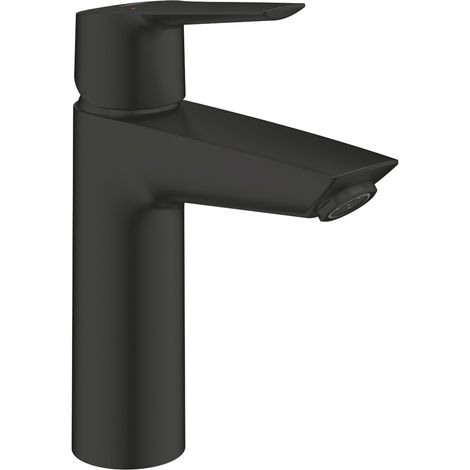 Grohe START Einhebel-Waschtischmischer Größe M, mit Ablaufgarnitur, mattschwarz (G-235752432)