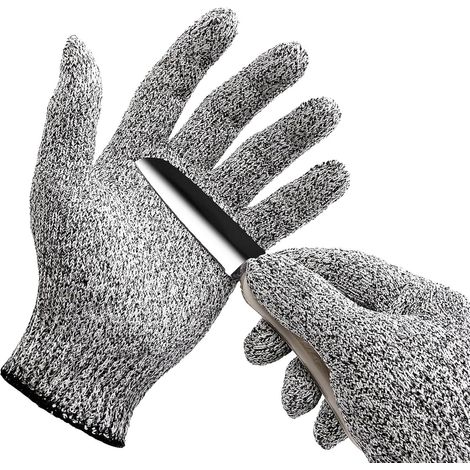 Gants de jardinage anti-coupures - Résistants, confortables et lavables - Idéaux pour la cuisine et le bricolage,24cm