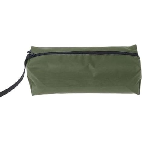 2 bolsas de herramientas pequeñas, organisador de almacenamiento de herramientas duradero, multiusos, bolsa imperméable de lona con cremallera para organizar destornilladores, llaves, alicates (1/2)