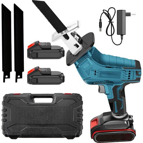 Mini tronçonneuse à batterie 500W 11 pouces – Moteur brushless – 2 batteries 2.0Ah – Vitesse de coupe 7 m/s – Poids 1 kg