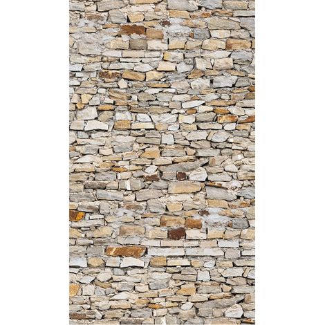 VETRO Glasscheibe MAUER B 1030 x H 1800 mm Motivdruck
