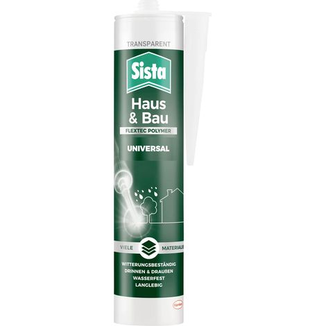 Sista Haus & Bau Dichtstoff Herstellerfarbe Transparent SHURT 280 ml (1/3)