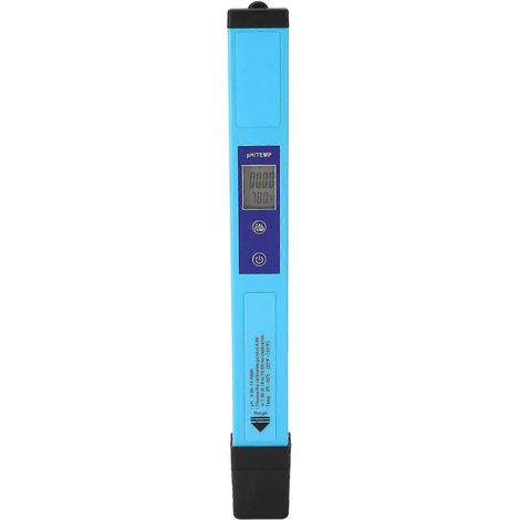 Testeur d'eau 2 en 1 : pH-mètre, mesure de température, Bluetooth, pH-mètre numérique précis.