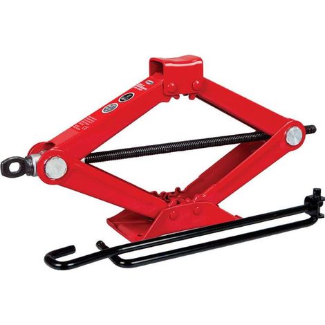 START Cric a Pantografo 1T con Manico Compatto Robusto e Facile da Usare Auto