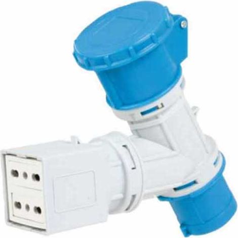 Adaptateur Sp Cee 2P Pr Cee 2P+2P Rose