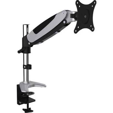 digitus DA-90351 Support moniteur bureau noir aluminium (1/2)