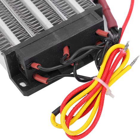 Chauffage d'air céramique PTC 2000W 220V, pièce chauffante thermostatique pour ventilateur électrique