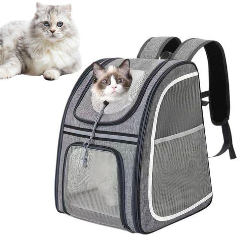 Carrier de Sac à Dos pour Chien, Porte-Sacs pour Chat Puppy (1/5)