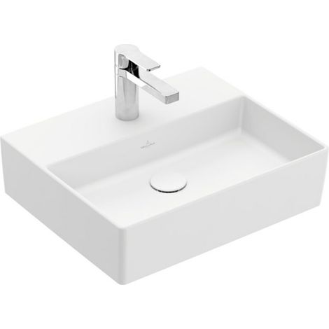 Villeroy & Boch Memento 2.0 Wandwaschbecken, 1 Hahnloch, ohne (1/3)