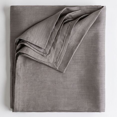 Nappe en Lin Zendan SKLUM Gris Taupe 170 x 250 cm