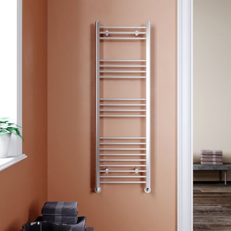 ELEGANT 1500 x 500mm Chrome Heated Towel Rail Designer Bathroom Radiator