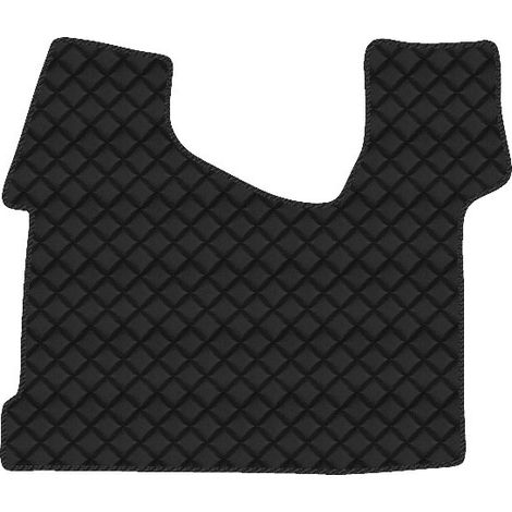 Tappeto centrale in Skeentex - Nero - compatibile per Mercedes Actros MP4 (09/1109/19) cabina stretta, tunnel - Mercedes Actros MP5 (10/19) cabina stretta, tunnel - Mercedes Actros MP5 L (11/21) cabin