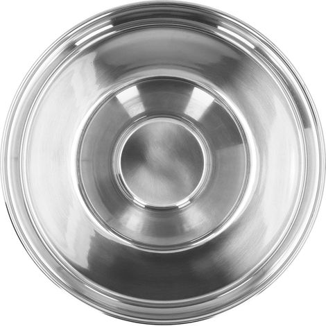 Gamelle pour chiot de 26 cm en acier inoxydable, anti-étouffement, facile à nettoyer, pour l'eau et les aliments. (1/5)