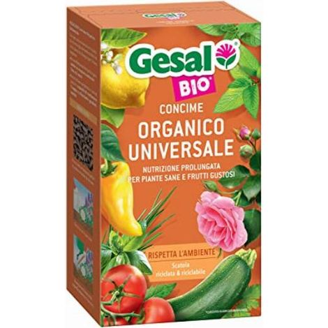 Concime bio organico universale Gesal 750 g – Nutrimento naturale per orto e giardino (1/5)