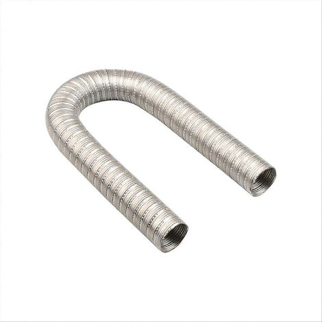 Abgasrohr für Lufterhitzer, Durchmesser 38 mm, Hochtemperatur-Auslasskanal, kompatibles Ersatzteil, Hochleistungs-Lüftungsrohr, Befestigungszubehör für Heizsysteme. (1/5)