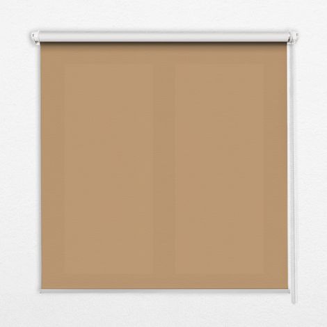 Tenda a Rullo Interna per Finestra - Tenda Filtrante Luce - Tenda Privacy - Tenda Decorativa Rettangolare - Rullo per Interni - (100 cm x 140 cm) - Beige