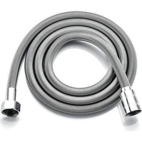 Flexible Douchette ,Tuyau de Douche 2m-2,50m en acier inoxydable , Flexible de Douche Universel ,raccord fileté universel(G1/2 pouces) (2-2.5m) (1/5)