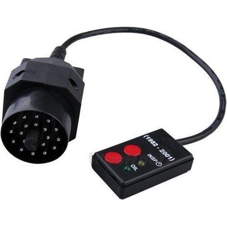 Accessoire automobile - BMW OBD 20 PIN - Remise à zéro entretien - Plug et play - Compatible 1982-2001 (1/5)