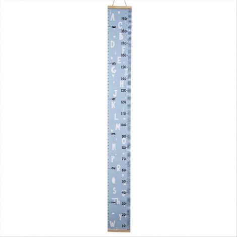 Toise en toile G pour enfant - Décoration murale unisexe pour chambre d'enfant - Mesure (1/5)