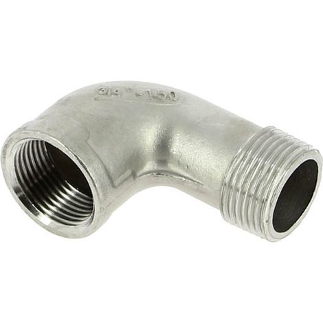 Coude 90° inox égal Mâle Femelle 3/4