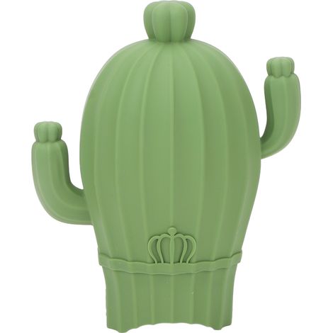 Bouillotte Cactus 500ML Silicone - Chaud & Froid, Antidouleur, Anti-Explosion, Vert Mignon (1/5)