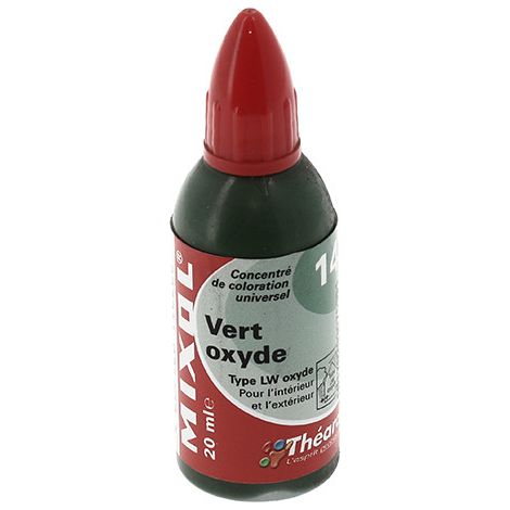 Concentré de coloration universel - Flacon 20 ml - Mixol  Vert oxydé