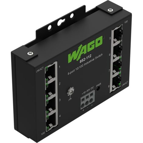 WAGO GmbH& Co. KG Industrie Eco Switch 8 Port 852-112 (1/5)