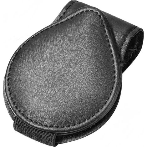 Porte-lunettes de soleil magnétique pour voiture - Poche à ticket en simili cuir PU (1/5)