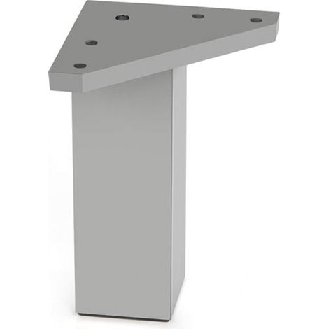 PATA MESA ALUMINIO MATE ABS - 40X100 MM (1/2)