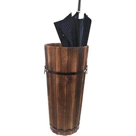 Rangement Pour Parapluies - Grand Rangement Moderne En Bois - Organisateur (1/5)