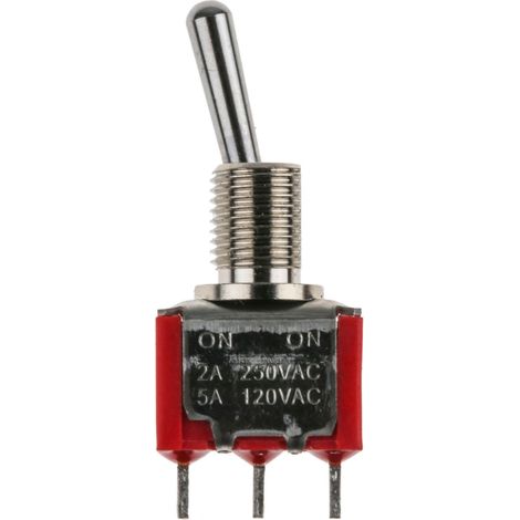 Interrupteur à levier RS PRO, On-On, 1RT, 5 A @ 28 V c.c. (1/3)