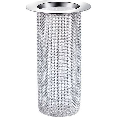 Lavelli bagno 3 pezzi per fori di drenaggio 1.38 "- diametro 2", serie di lavelli in acciaio inox profondità 80mm / 3,15 "per fognature e doccia scarichi a pavimento (1/5)